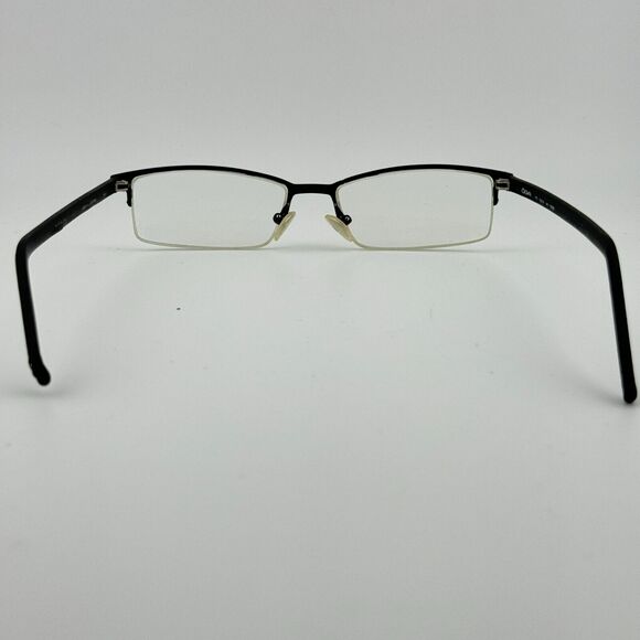 Ogi Eyeglasses Frame R71 TS009 52-16-140 Black Half Rim H13237 - Picture 3 of 8